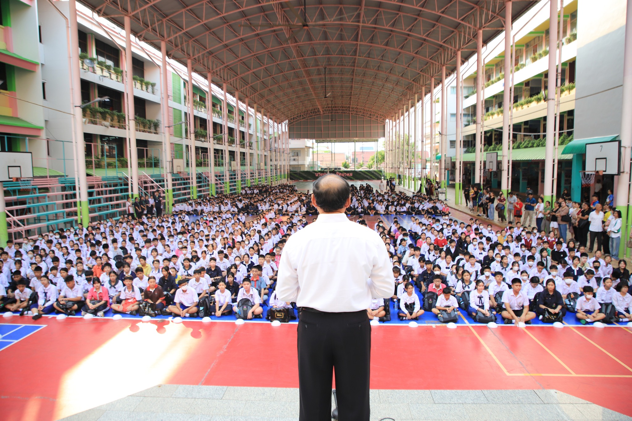 ประมวลภาพและบรรยากาศการเรียนปรับพื้นฐาน ม.1 และ ม.4 ปีการศึกษา 2569 โรงเรียนบางปะกอกวิทยาคม